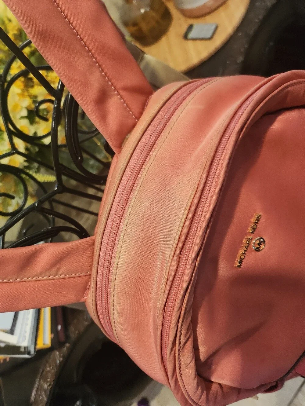 Michael Kors Pink nylon Backpack